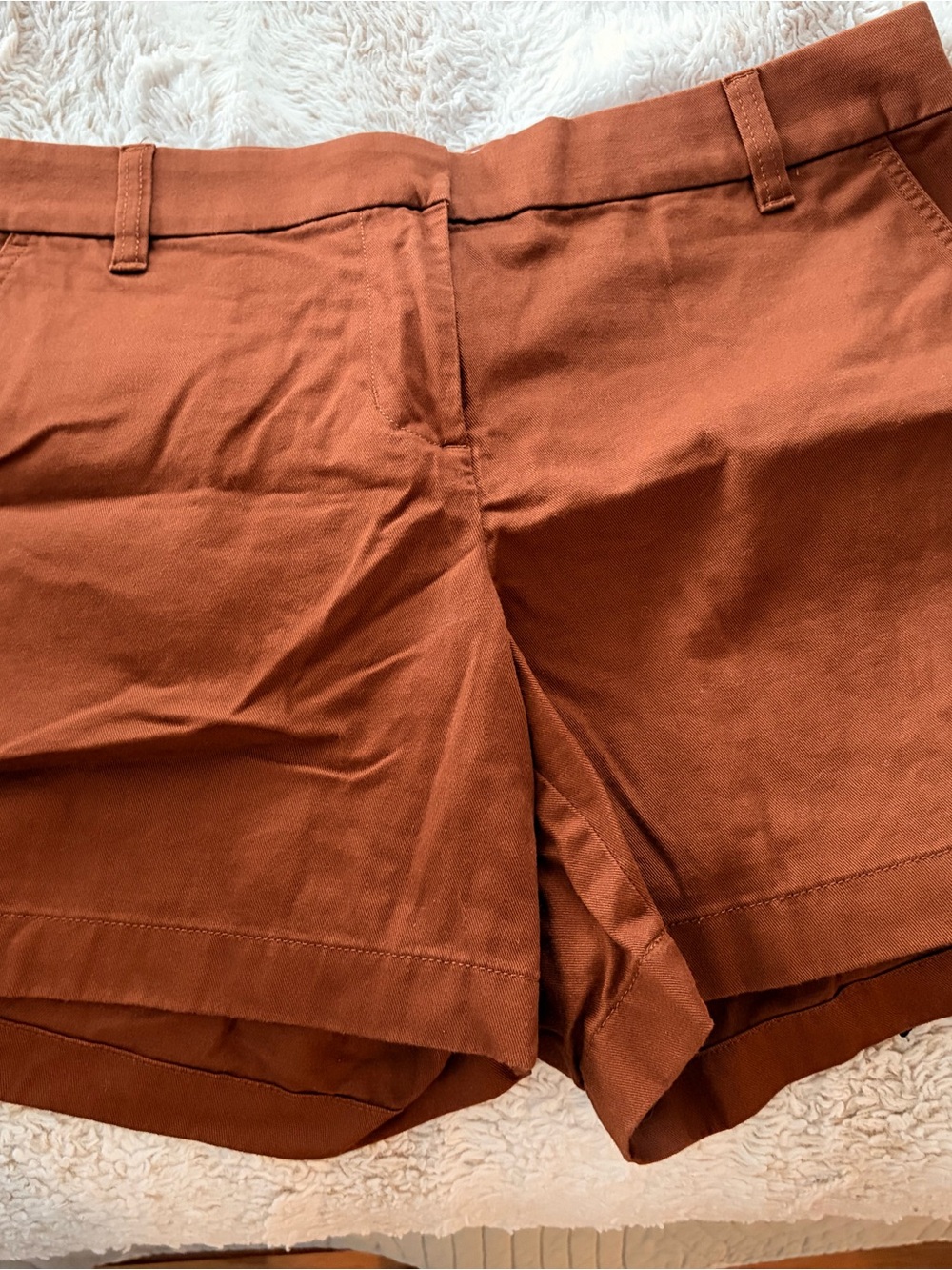J. Crew Rust/Brown Shorts - Picture 2 of 4